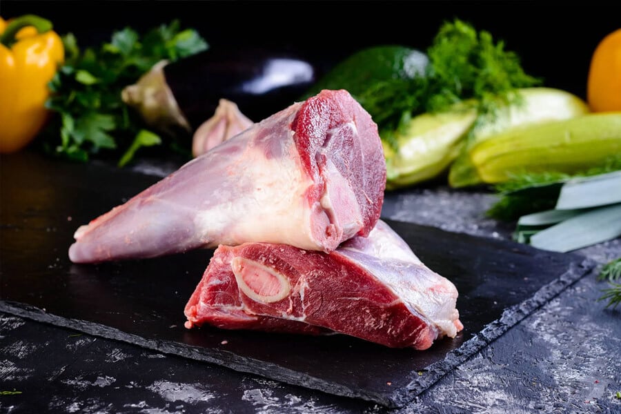 Lamsschenkel vlees lam